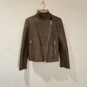 Genuine Shearling Moto